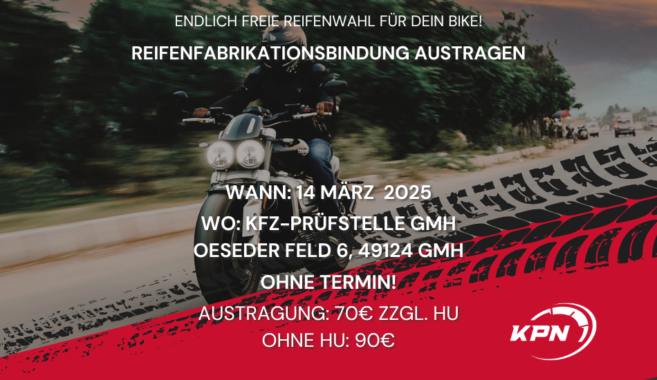 Austragung der Reifenfabrikationsbindung